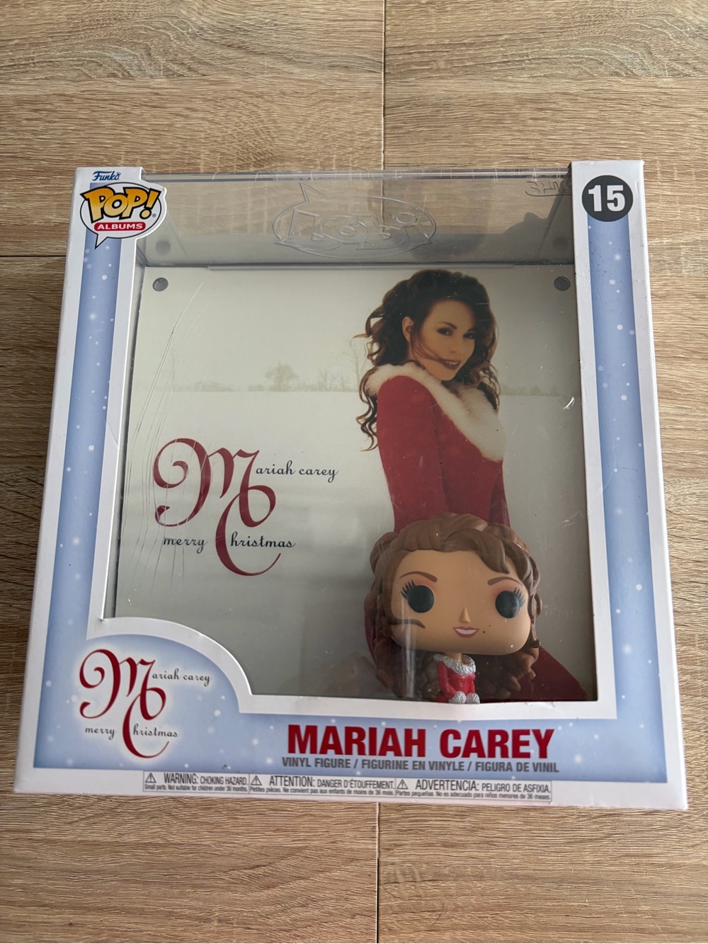 Funko Mariah Carey Wall Art & Pop! Figure - Red, White, Blue